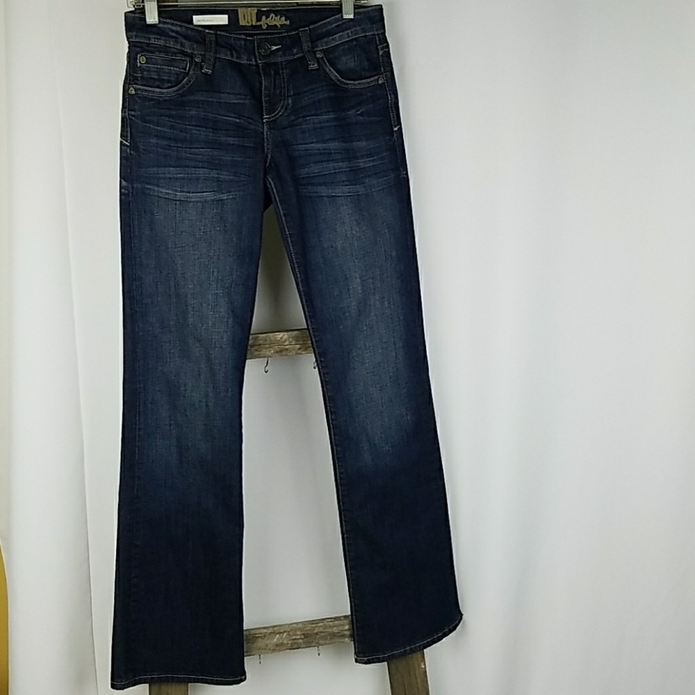 Kut From The‎ Kloth women 2 blue Jackie bootcut jeans denim western rugged